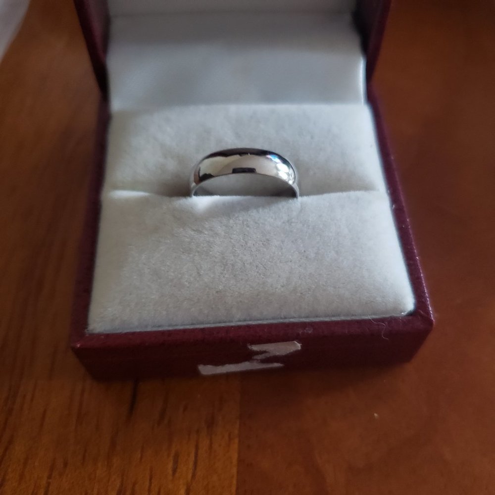 925 Sterling Silver wedding band